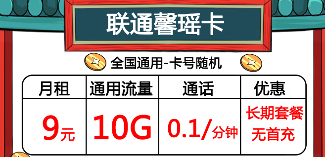 聯(lián)通各資費套餐一覽！你想要的都在這里！